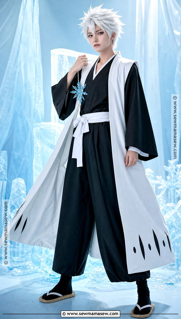 Toshiro Hitsugaya Captain Cosplay - 35 bleach cosplay ideas