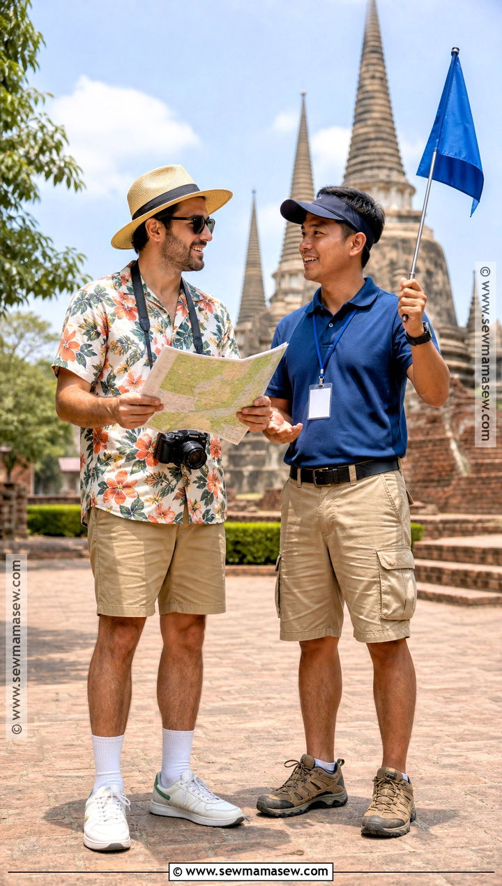 Tourist And Tour Guide Duo Costume - 35 easy duo halloween costumes