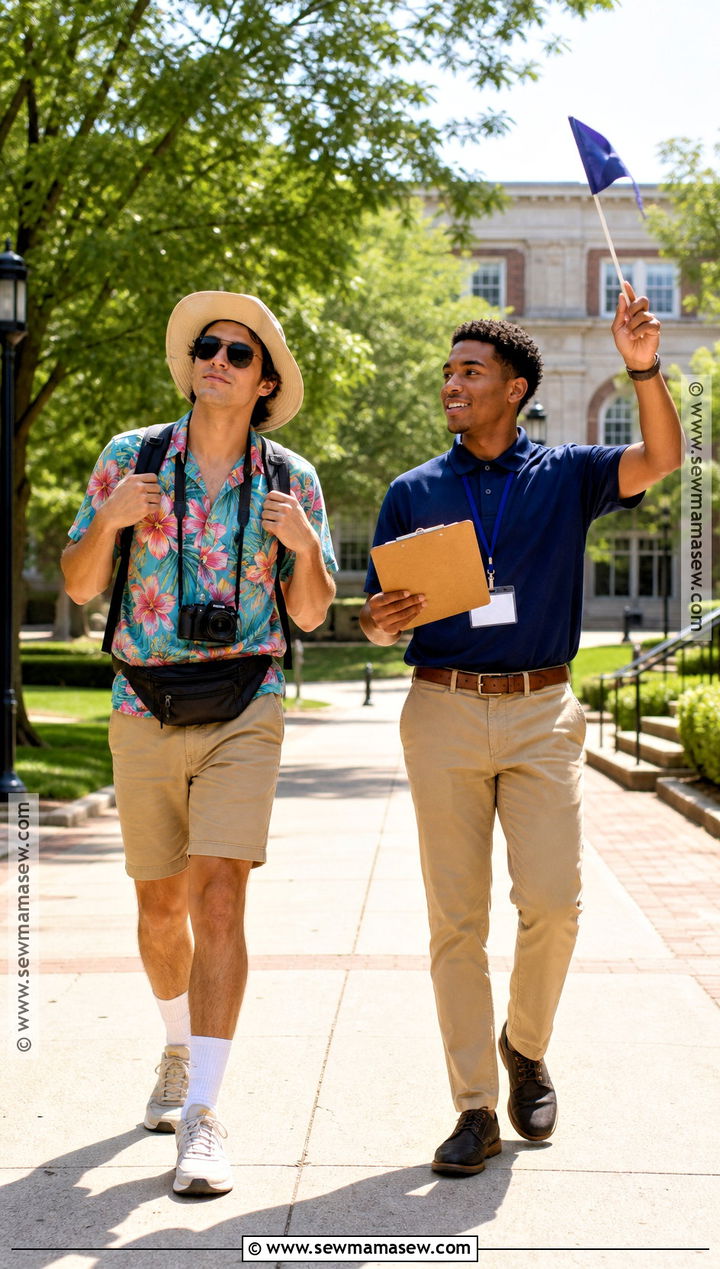 Tourist And Tour Guide Duo Costume - 30 college costume ideas