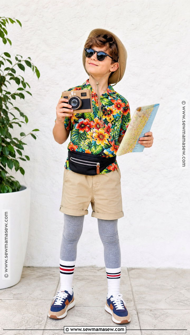 Tourist Costume With Camera Prop - 30 last minute costume ideas for kids