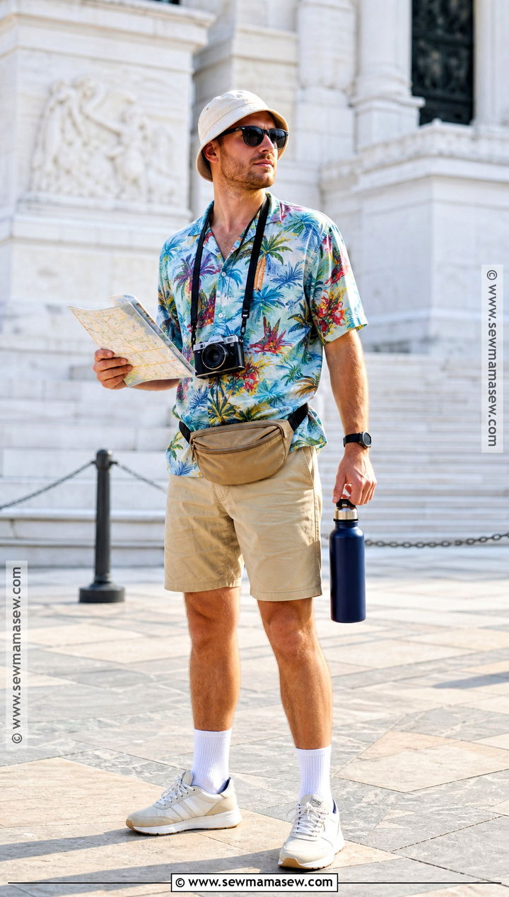 Tourist Costume With Vacation Clothes - 30 costume ideas last minute