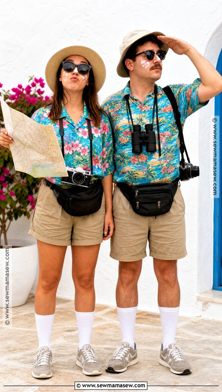 Tourist Couple Costume - 50 couples halloween costume ideas