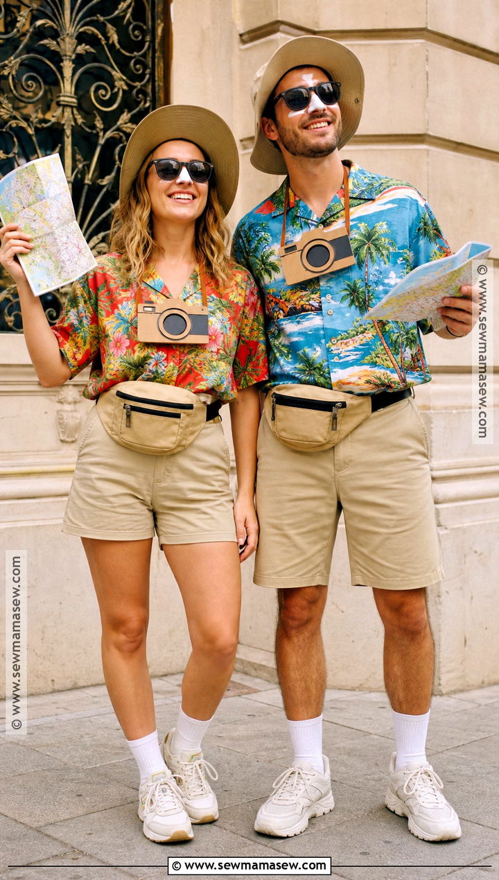 Tourist Couple Costume - 35 easy halloween costumes for couples