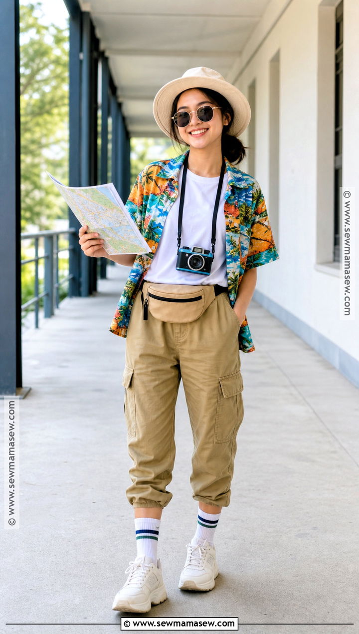 Tourist Day Outfit - 30 Dress Up Days For School Spirit Weeks Ideas