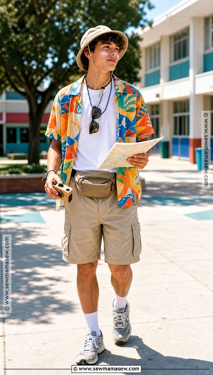 Tourist Day School Costume - 30 school dress up day ideas