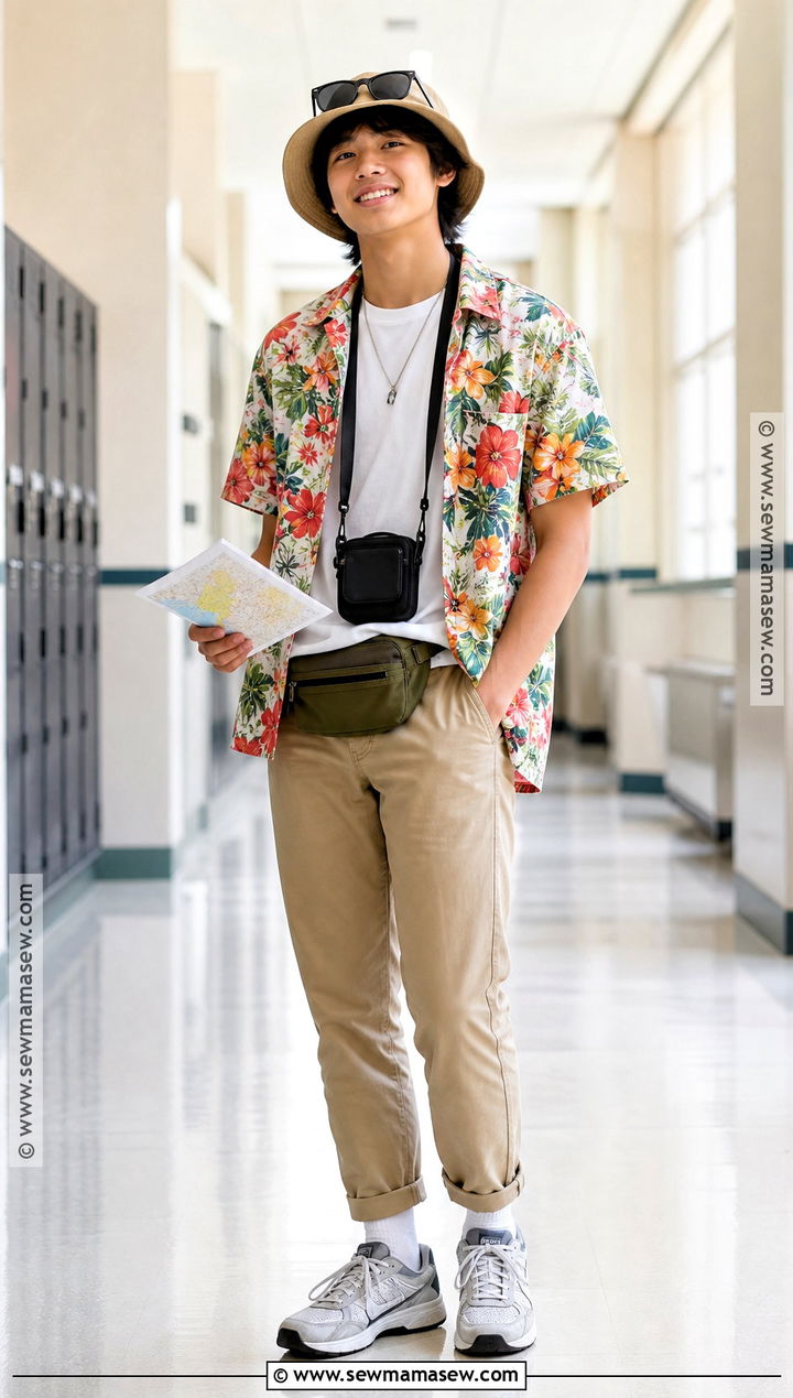 Tourist School Costume - 35 school appropriate halloween costumes