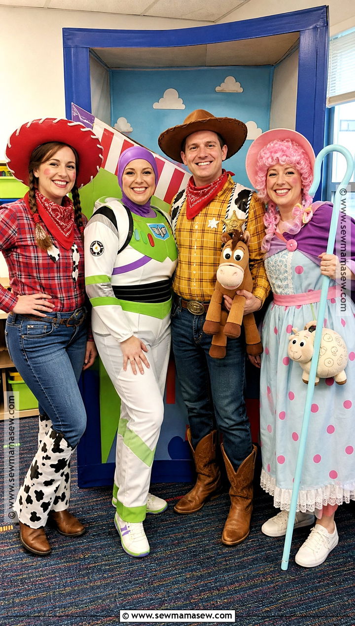 Toy Box Character Staff Costume - 30 School Staff Halloween Costume Ideas