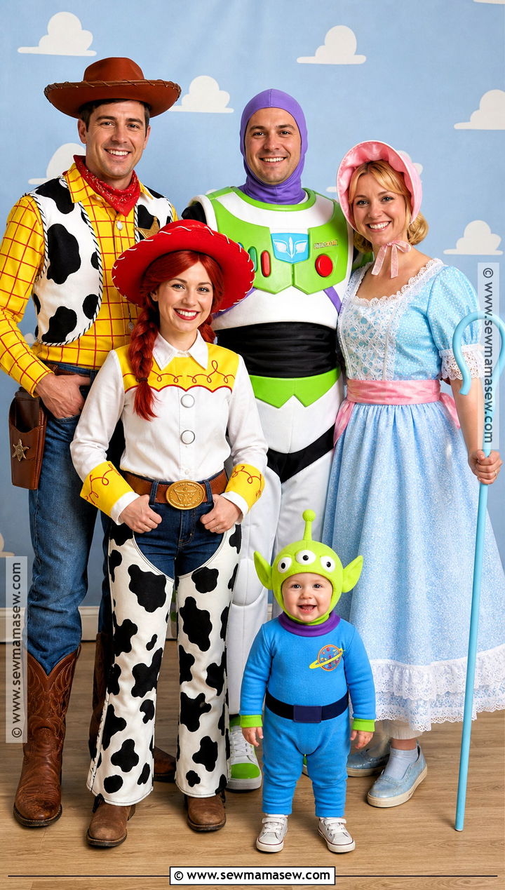 Toy Box Family Costume - 45 family costume ideas