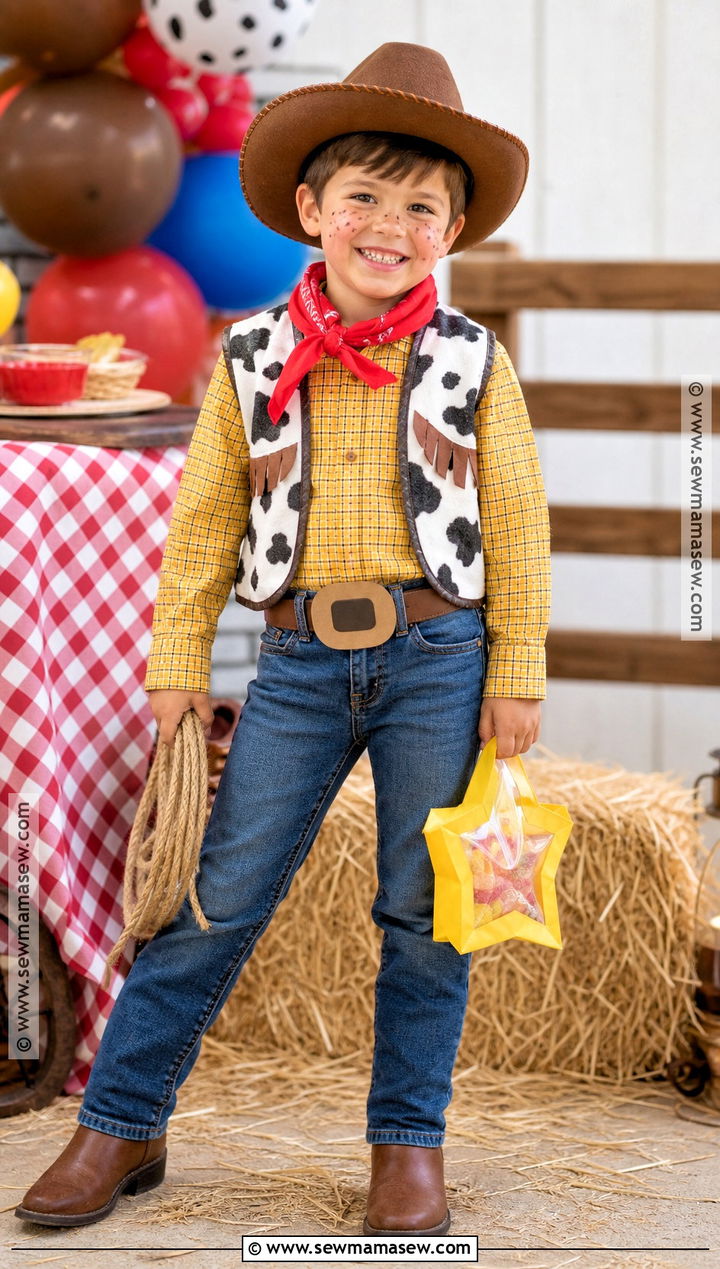 Toy Cowboy Kids Costume - 35 halloween kids costumes
