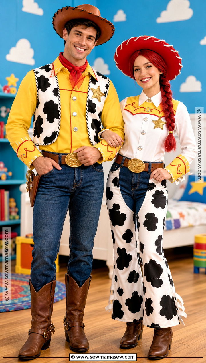 Toy Doll Jessie And Woody Costume - 30 Jessie And Woody Costumes for Couples
