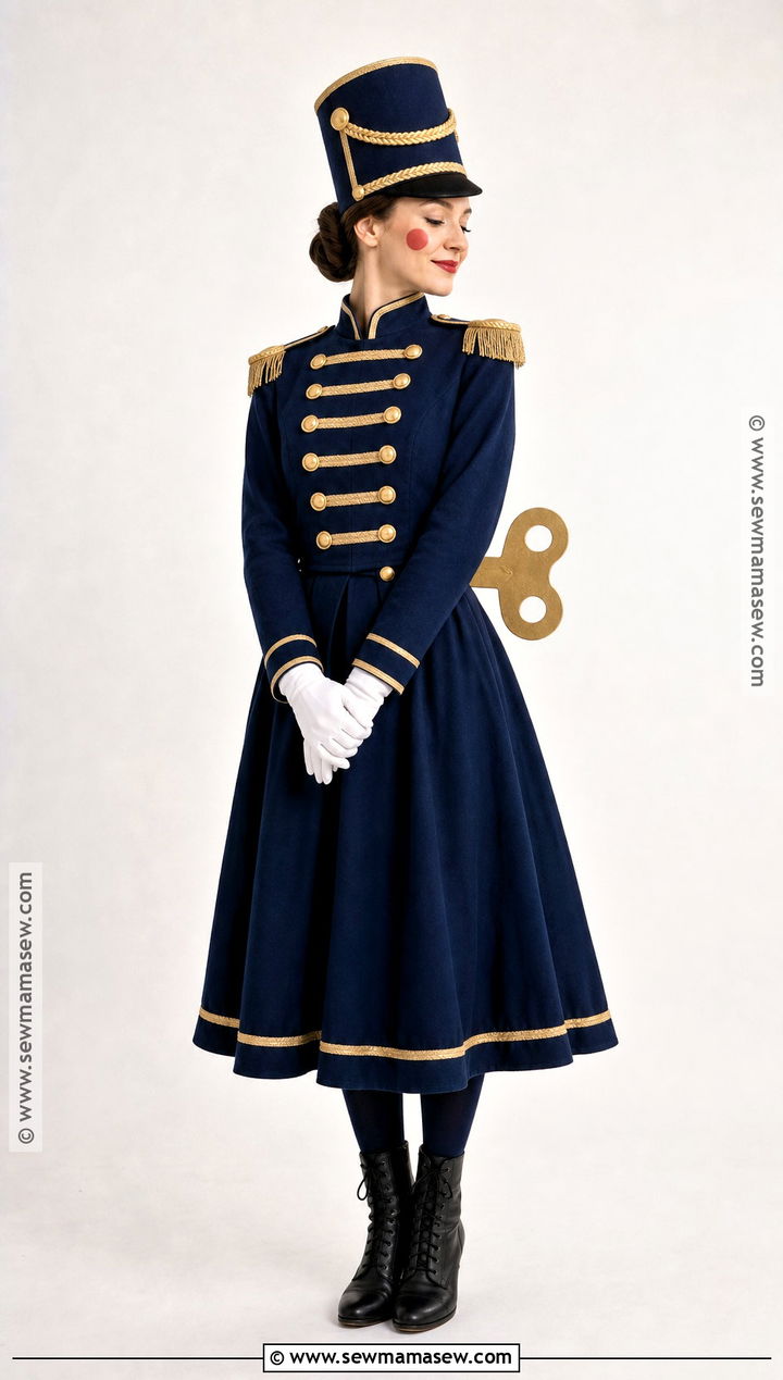 Toy Soldier Costume With Navy Jacket - 30 halloween costumes modest