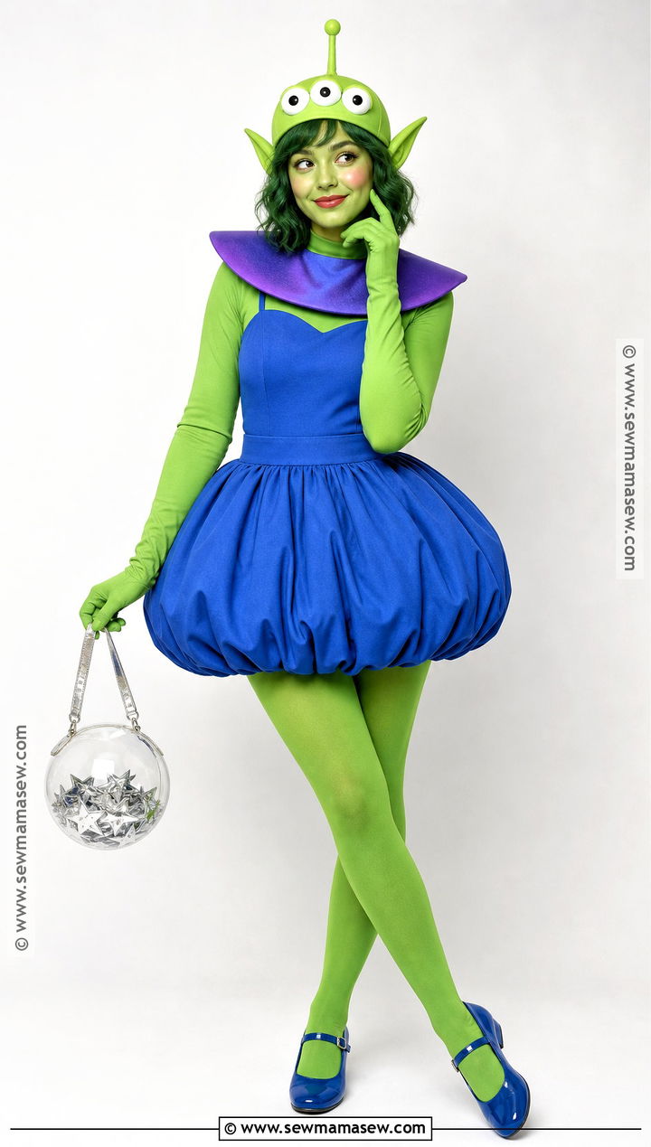 Toy Story Alien Costume With Bubble Skirt - 40 toy story alien costume ideas