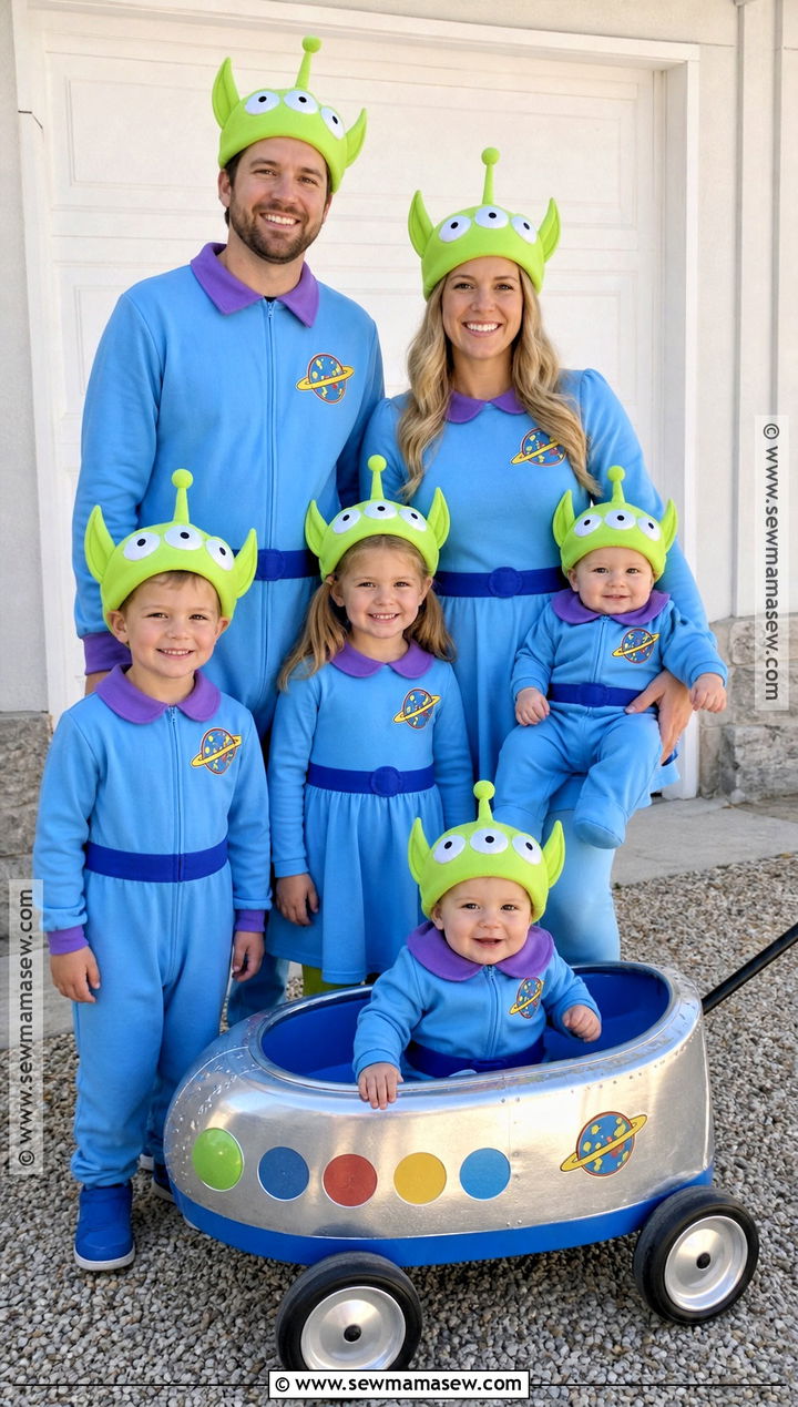 Toy Story Alien Family Costume - 40 toy story alien costume ideas