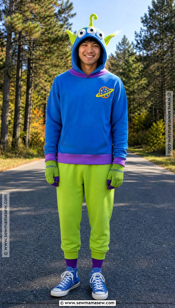 Toy Story Alien Hoodie Costume - 30 aliens from toy story costume ideas