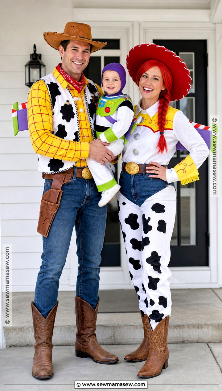 Toy Story Family Costume - 35 Family Of Three Halloween Costumes
