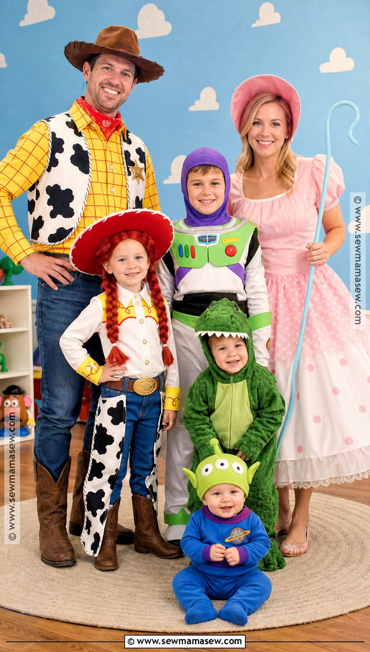 Toy Story Family Costume - 45 family costumes