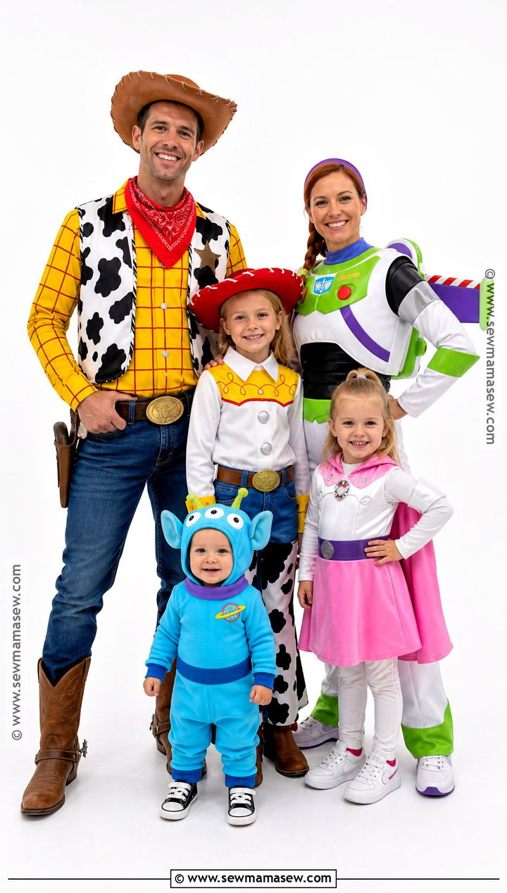 Toy Story Family Costume - 35 disney family costumes