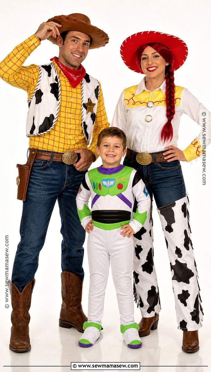 Toy Story Family Costume - 30 3 Family Halloween Costumes
