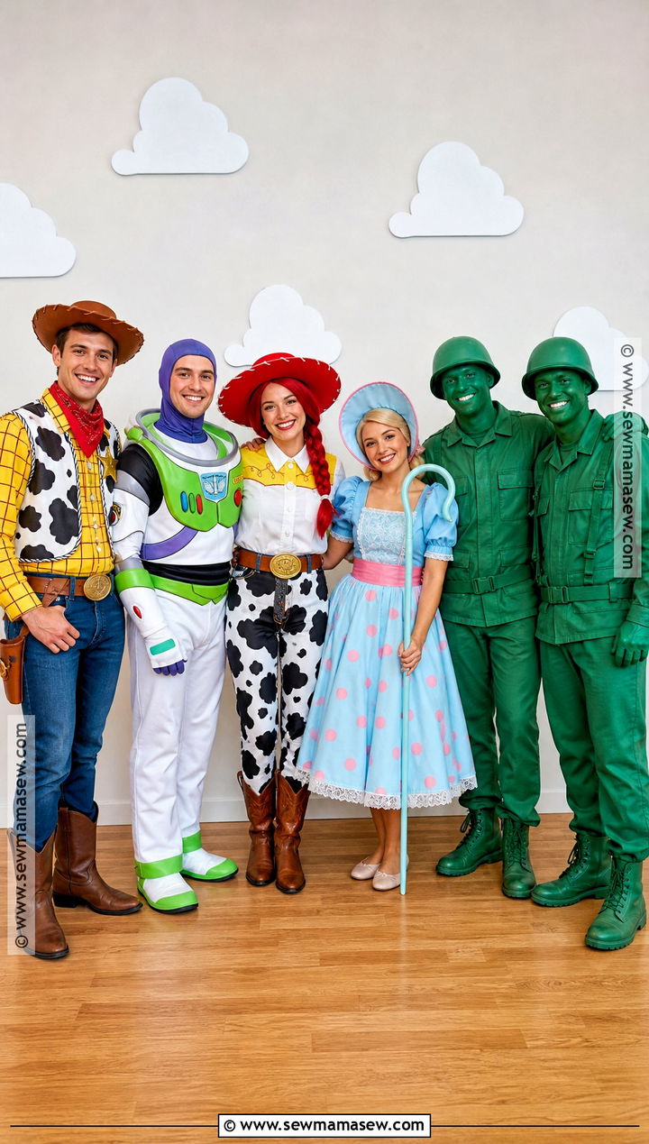 Toy Story Friend Group Costume - 35 halloween costumes for friends