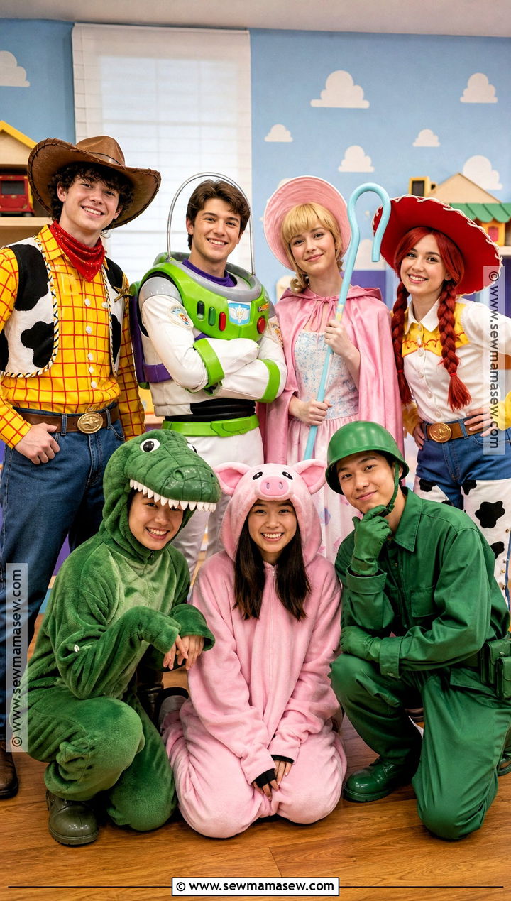Toy Story Friends Group Costume - 40 Group Halloween Costumes for Teens