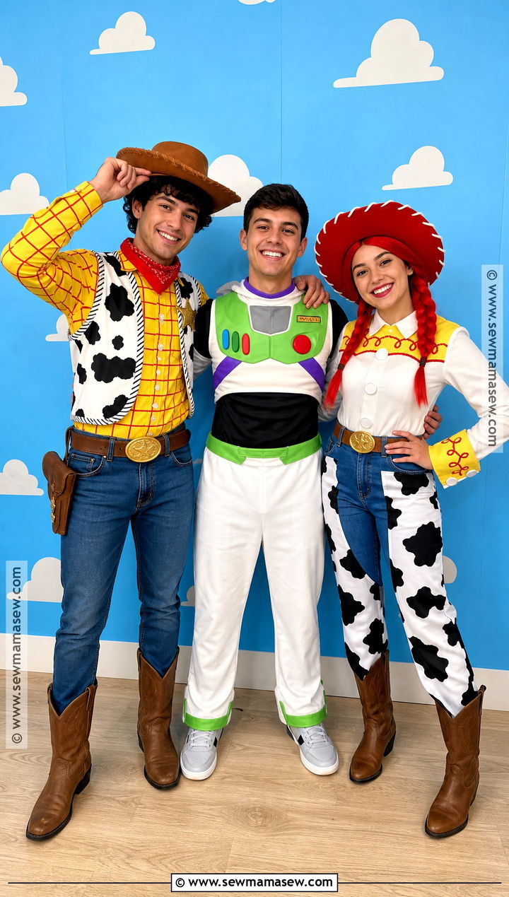 Toy Story Friends Trio Costume - 30 costume ideas for 3 for friends