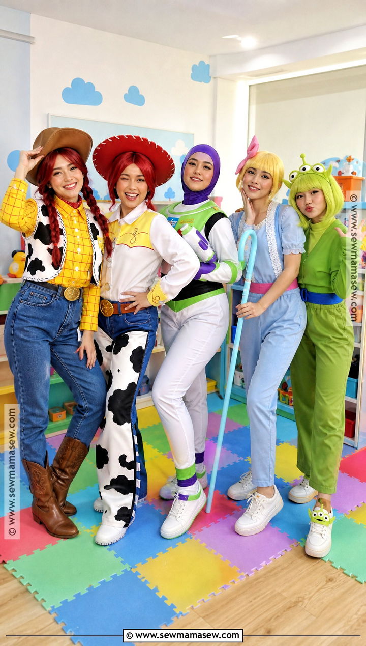 Toy Story Group Costume - 30 college costume ideas