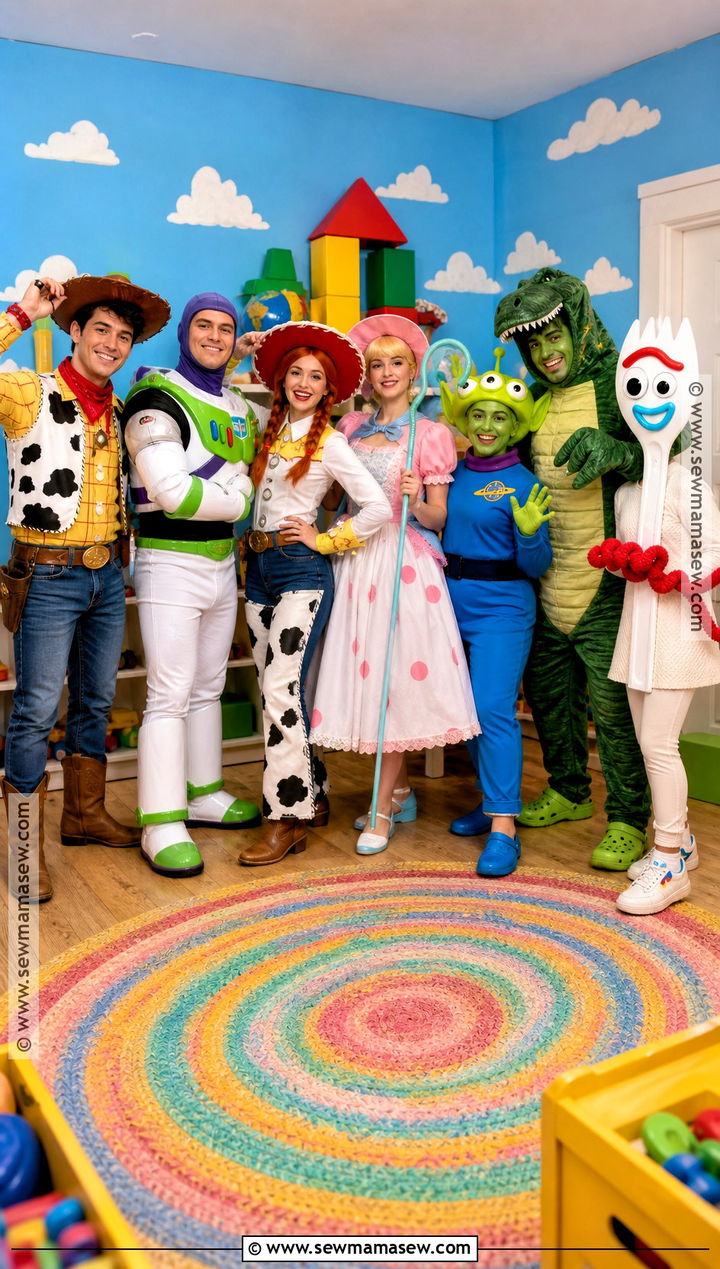Toy Story Group Costume - 35 toy story costume ideas