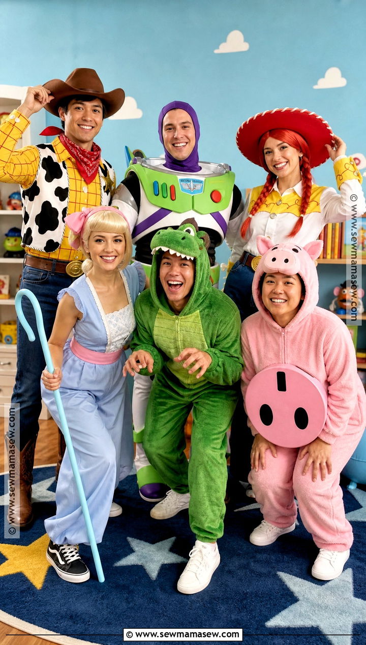 Toy Story Group Costume - 30 Group Dress Up Ideas