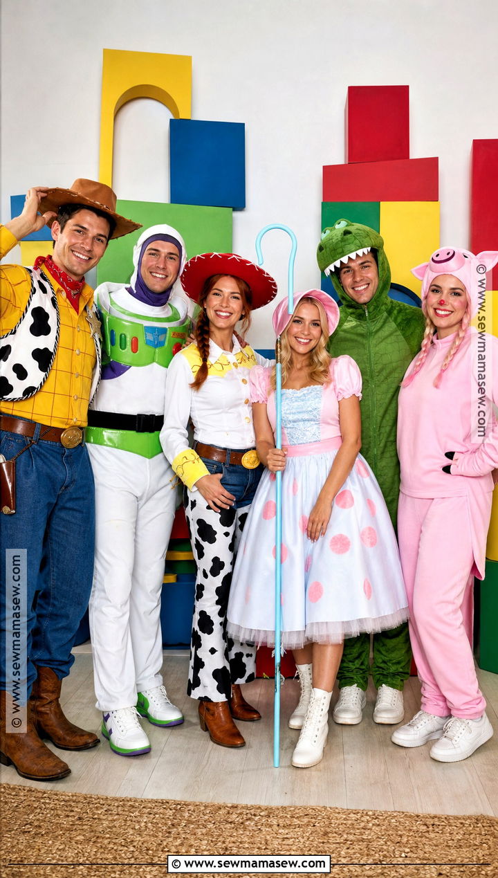 Toy Story Group Costume - 30 iconic group costumes