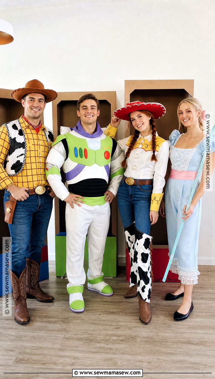 Toy Story Group Costume - 35 4 people costume ideas