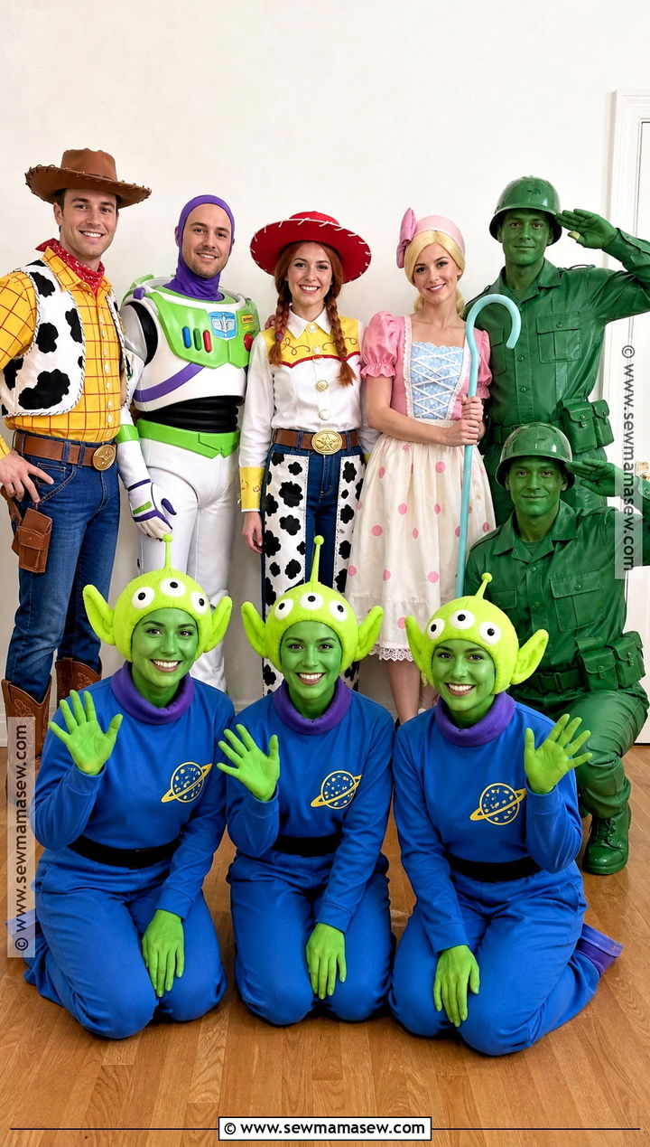 Toy Story Group Costume - 35 easy group costumes