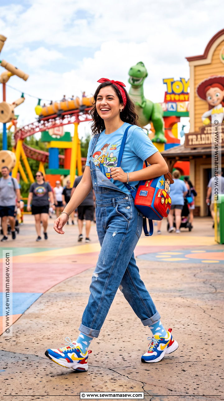 Toy Story T Shirt And Denim Overalls Outfit - 20 november disney outfits