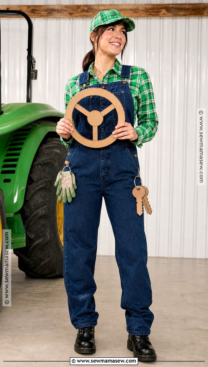 Tractor Farmer Costume - 30 farmer costume ideas for women