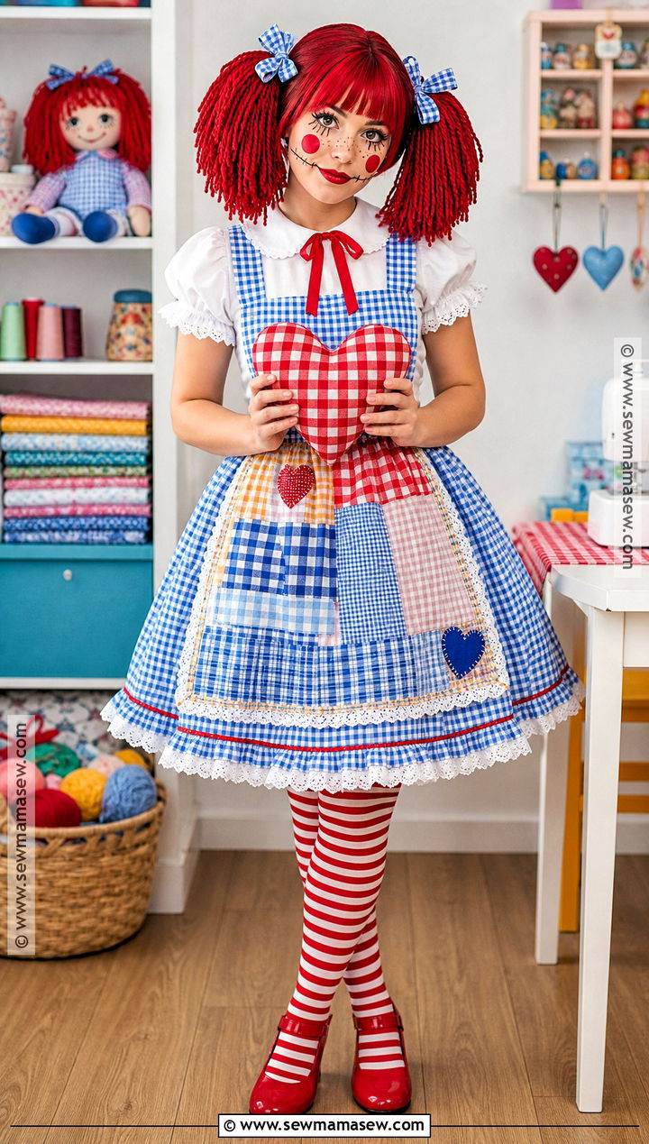 Traditional Rag Doll Cosplay - 35 doll cosplay ideas