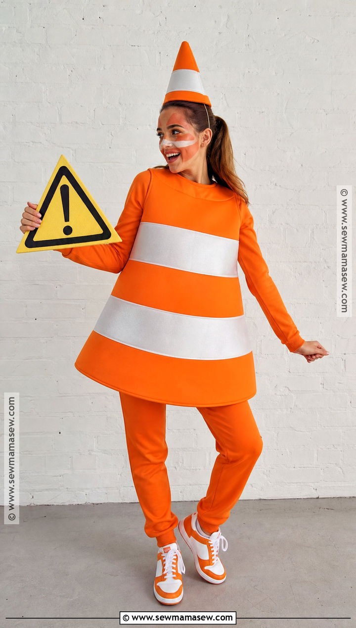 Traffic Cone Costume - 50 funny costumes