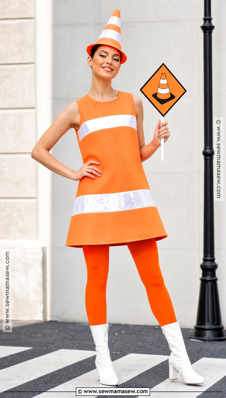 Traffic Cone Costume - 30 costumes funny
