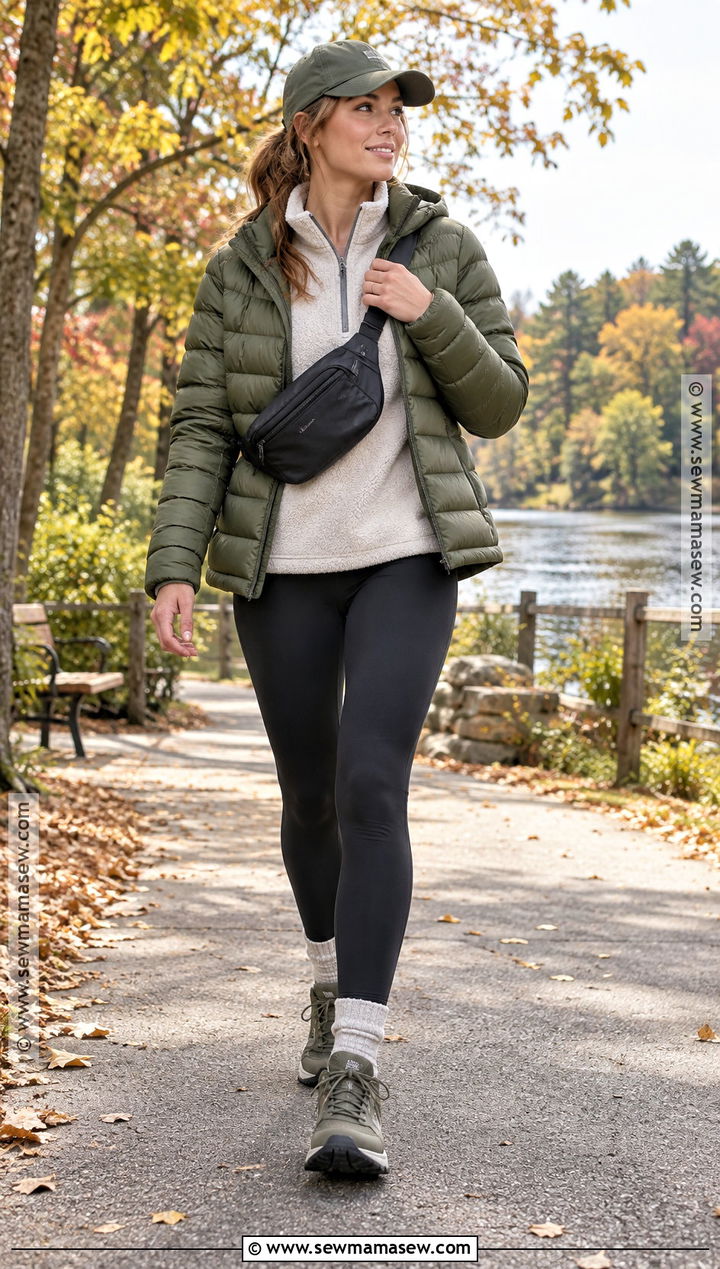 Trail Trainers With Puffer Jacket And Leggings - 20 autumn trainers ideas