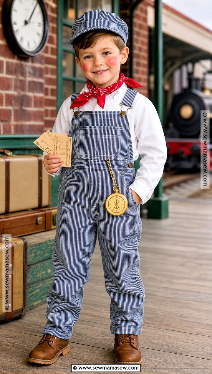 Train Conductor Boy Costume - 35 boy costumes