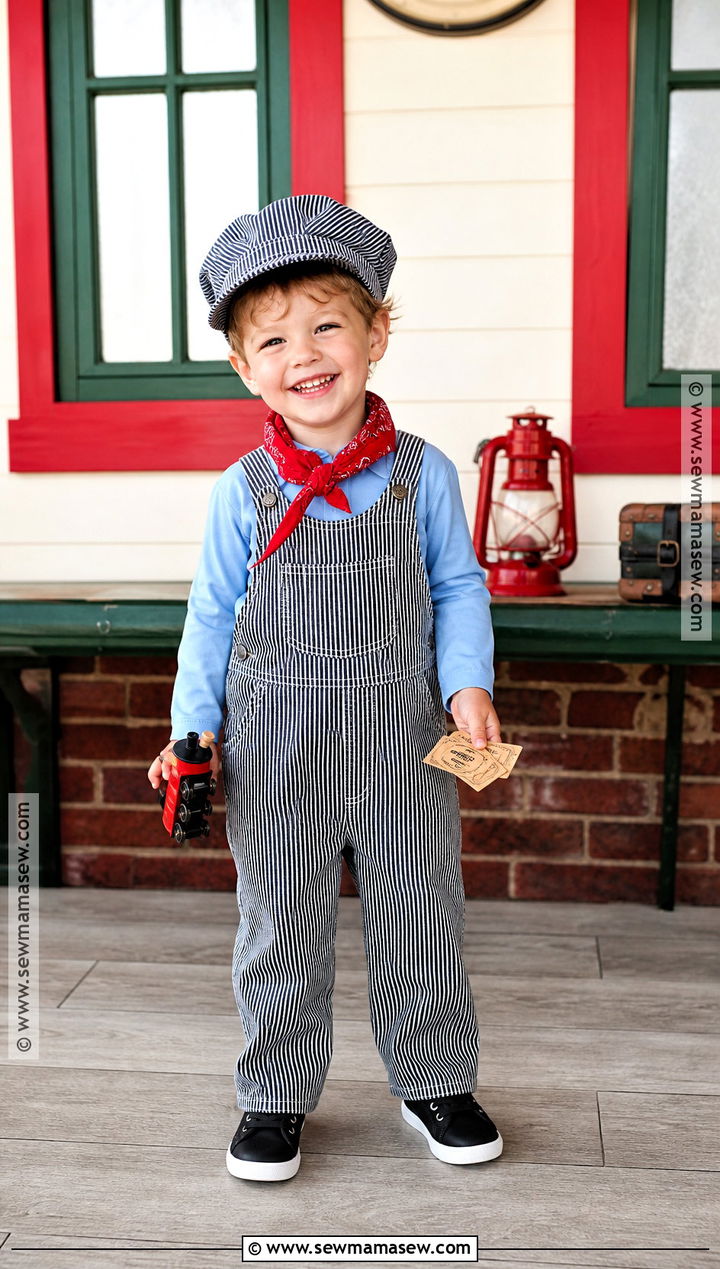Train Conductor Toddler Boy Halloween Costume - 30 toddler boy halloween costume ideas