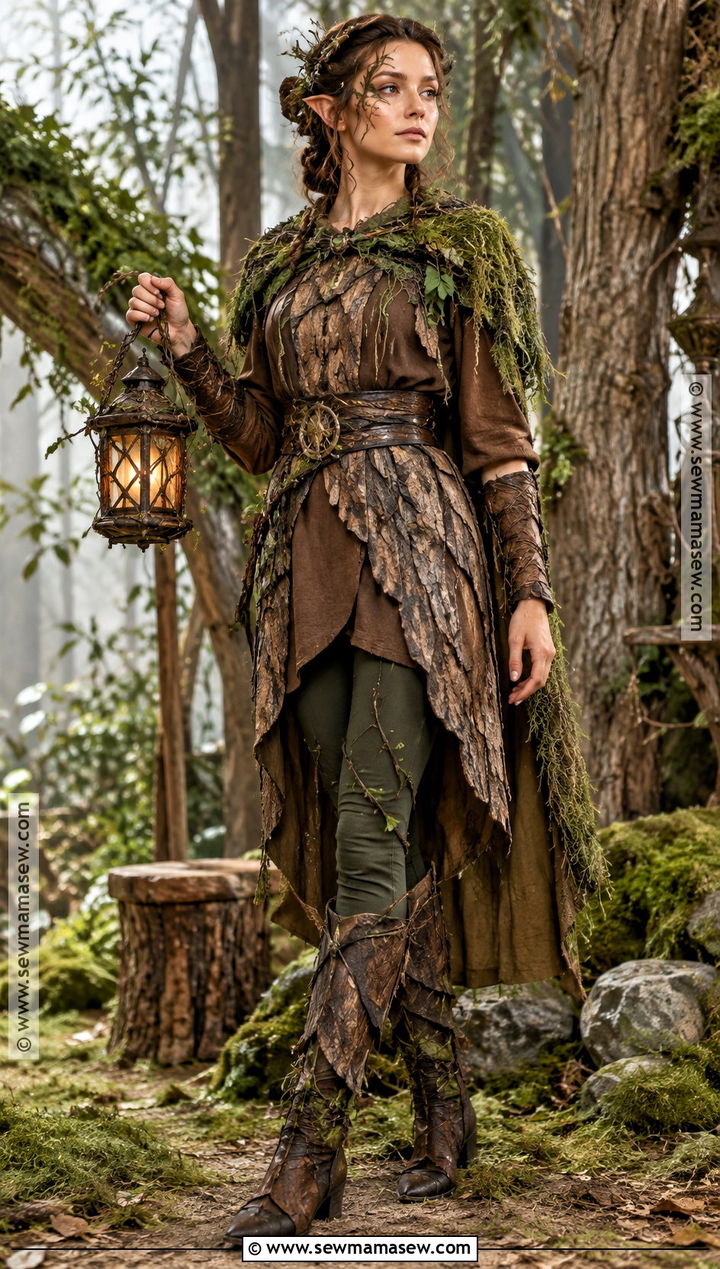 Tree Bark Woodland Elf Costume - 30 Woodland Elf Costume Ideas