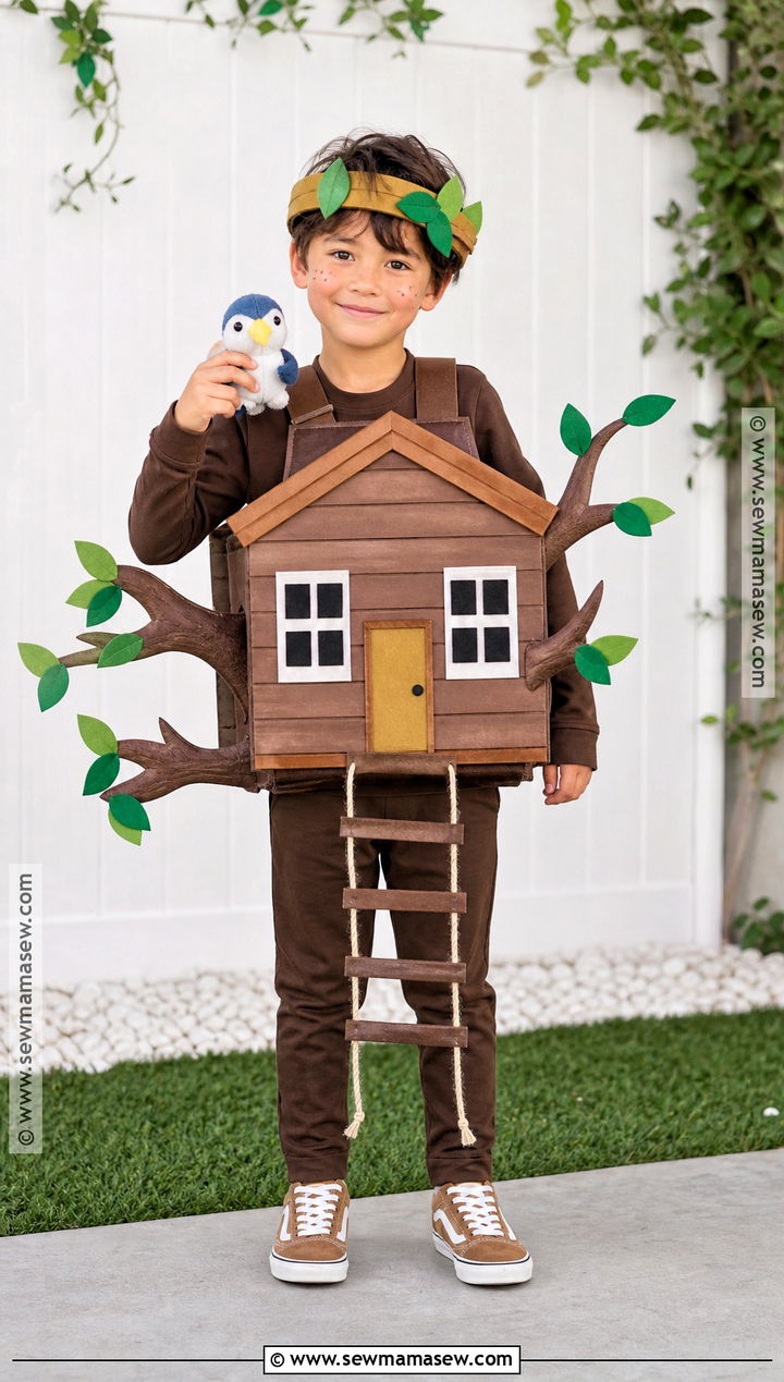 Treehouse Costume - 30 tree costume ideas for kids