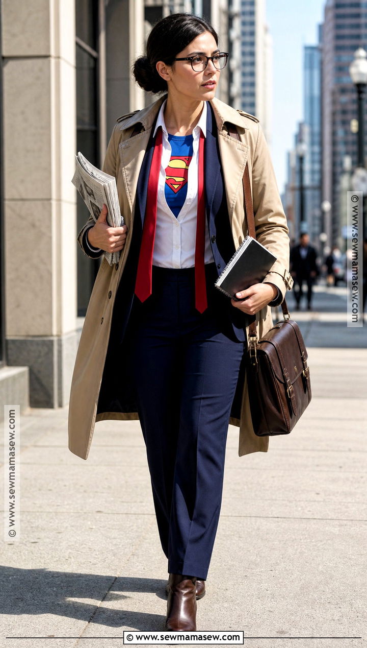 Trench Coat Clark Kent Costume - 35 Clark Kent Costume Ideas for Women