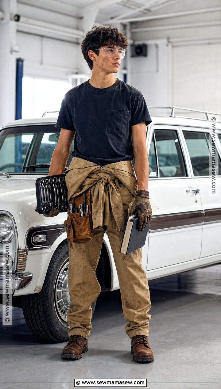Trevor Spengler Mechanic Ghostbusters Costume - 40 ghostbusters costume ideas