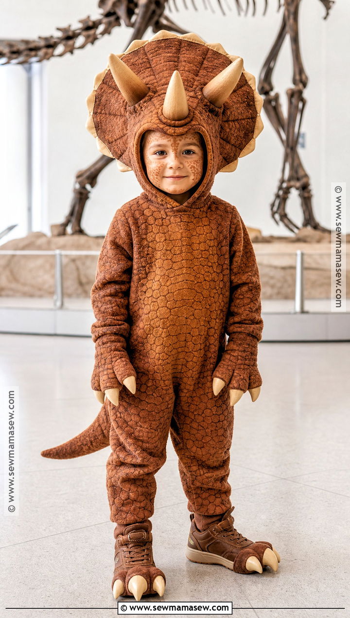 Triceratops Dinosaur Costume - 40 dinosaur costume ideas