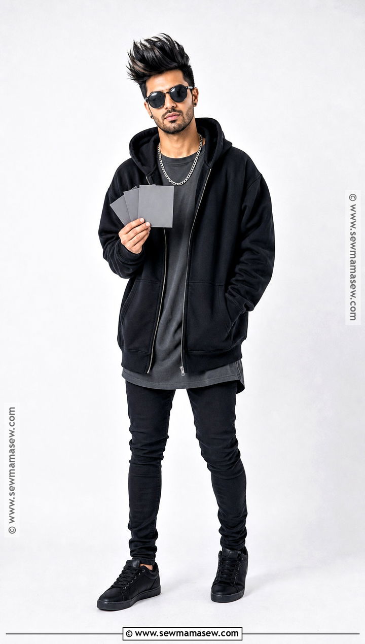 Trilogy Black Hoodie Costume - 35 the weeknd halloween costume ideas