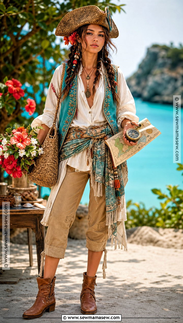 Tropical Island Pirate Cosplay - 30 pirate cosplay ideas for females