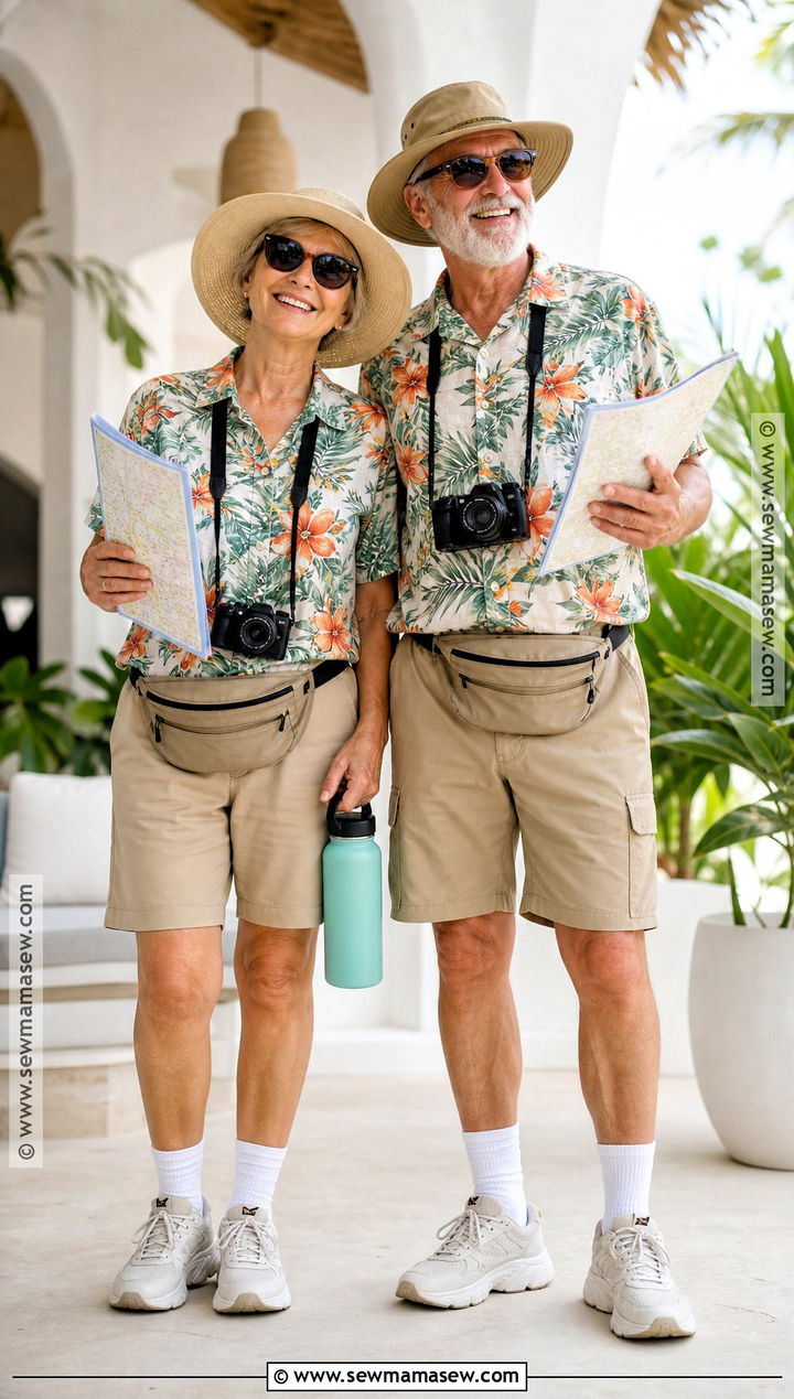 Tropical Tourists Matching Costume - 30 Matching Costume Ideas