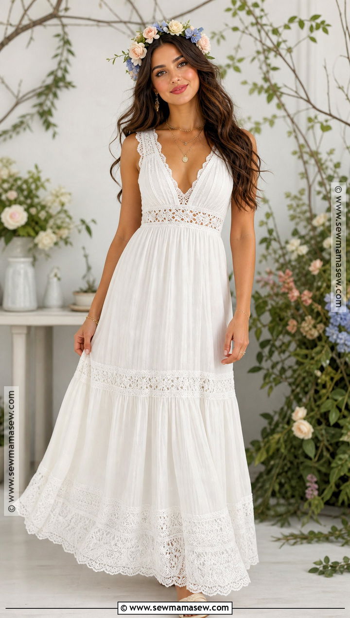 Tropico White Dress Costume - 40 lana del rey costume ideas
