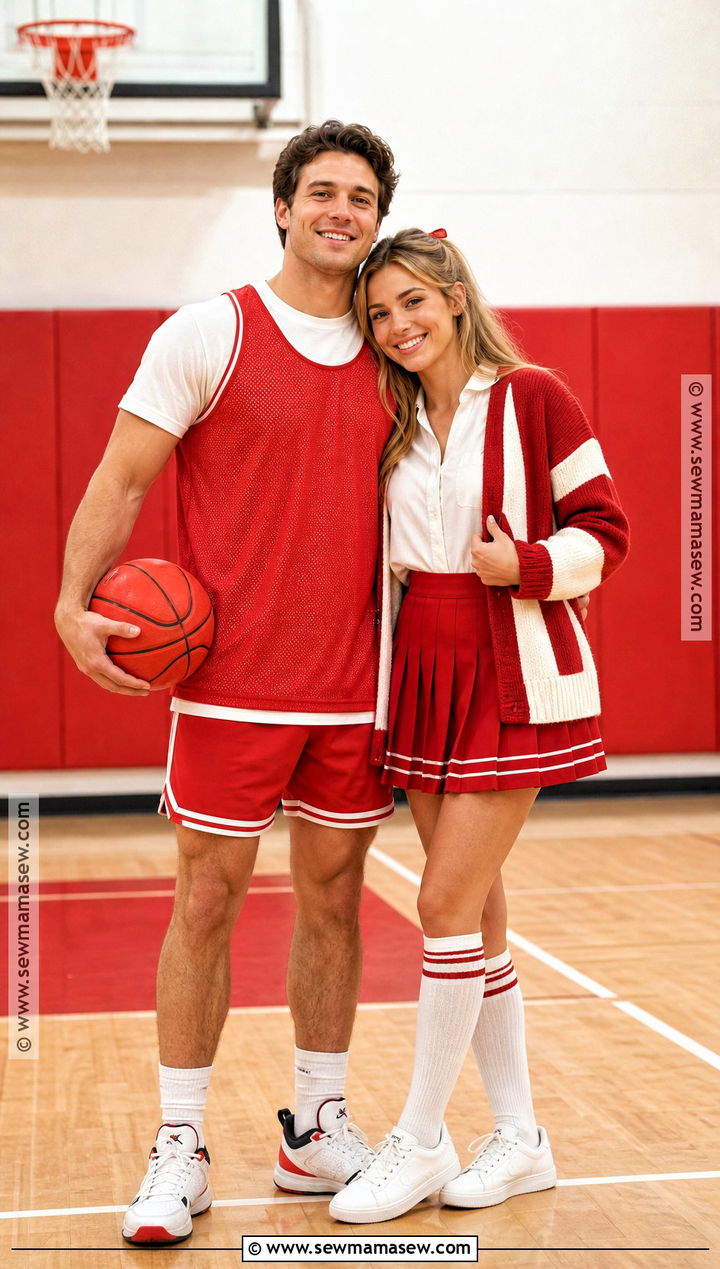 Troy And Gabriella Couple Costume - 30 Disney Halloween Costumes for Couples