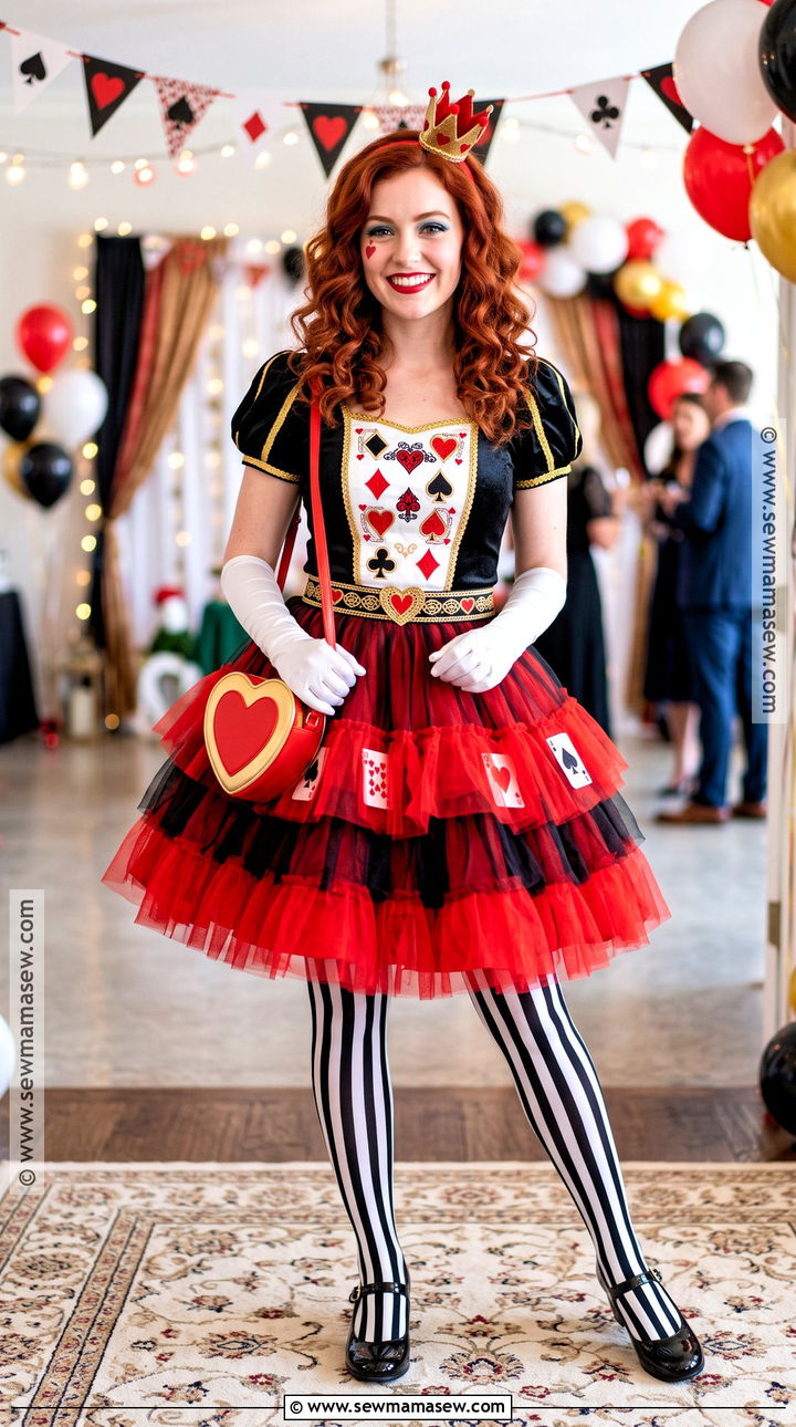 Tulle Skirt Queen Of Hearts Cosplay - 35 Queen Of Hearts Cosplay Ideas